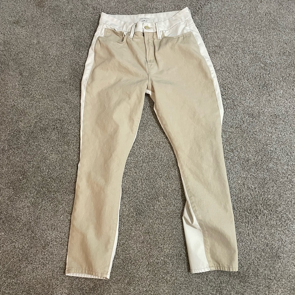 Good American Two Toned Pants